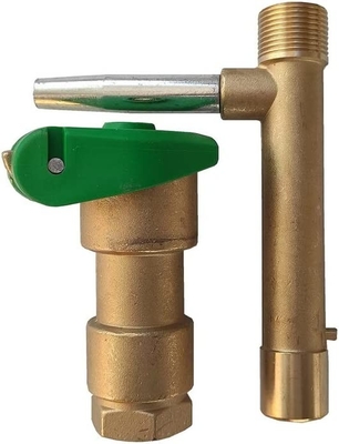 1&quot; conexión de cobre amarillo Y DN25 del hilo femenino del sistema de irrigación del acoplador rápido
