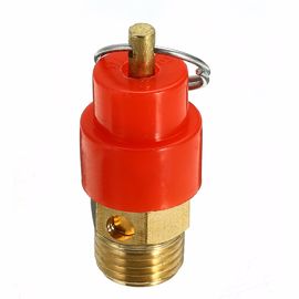 Pequeña válvula de descarga de cobre amarillo de la seguridad 1/4&quot; regulador del lanzamiento de la presión de BSP 120PSI