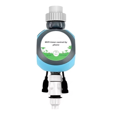 5G WIFI Bluetooth Dual Controlador Jardín de riego Sensor de lluvias de tiempo de agua