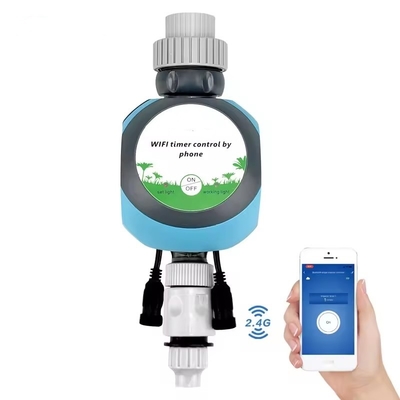 5G WIFI Bluetooth Dual Controlador Jardín de riego Sensor de lluvias de tiempo de agua