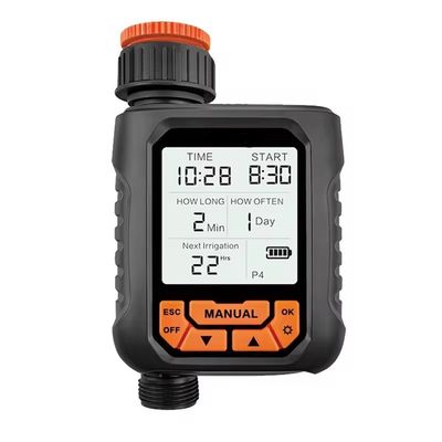 Display LCD grande temporizador de agua impermeable hogar jardín de riego temporizador de lluvia