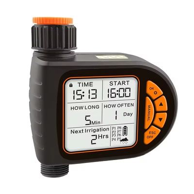 China Fabricante Display LCD Automático Contador de tiempo / regulador de riego electrónico