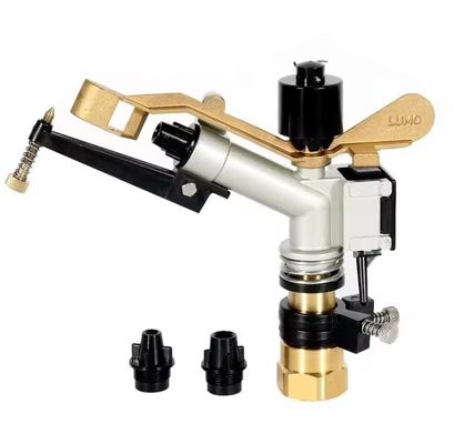 1 '' Arma de rociadores de aluminio Sistema de riego de rociadores portátiles 1,2-6,1 m3/h